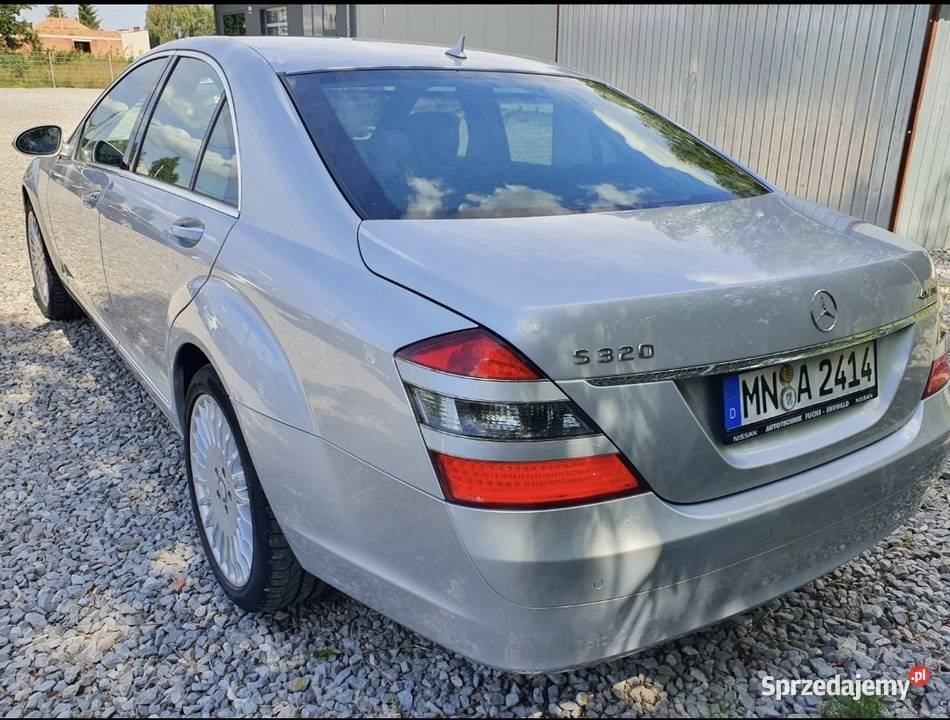 Mercedes Klasa S 320 maxxx 4Matci elektryczne lusterka mazowieckie