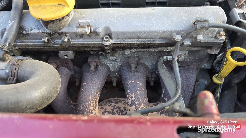 Opel Astra 16 16v 2003r silnik kompletny osobowe Silniki kompletne Chełmno