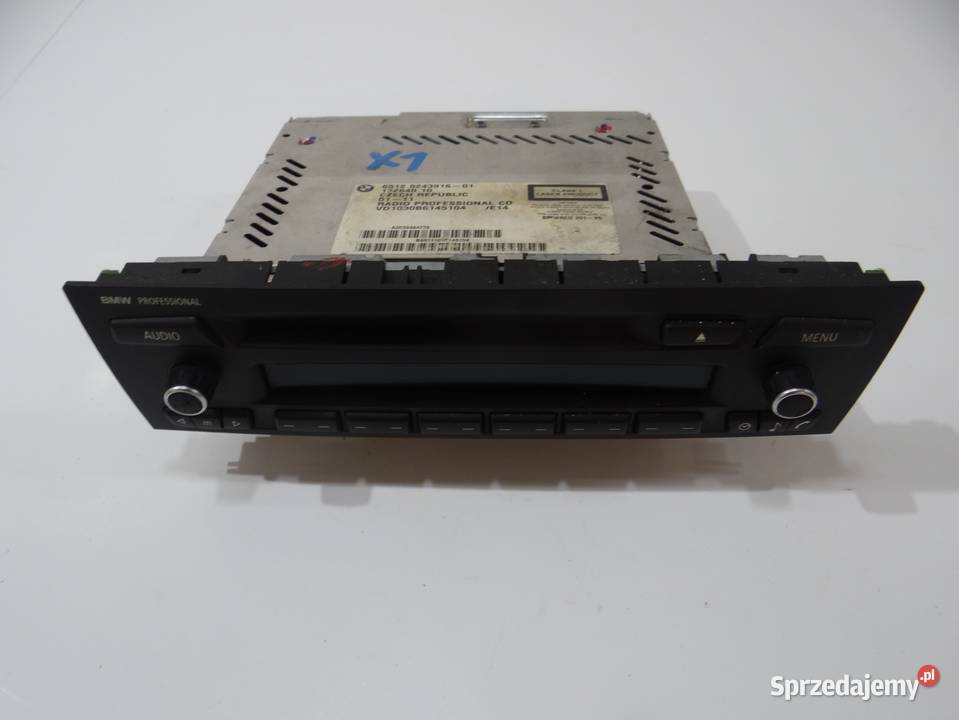 RADIO CD PROFESSIONAL BMW X1 E84 9243916 Strzyżewice