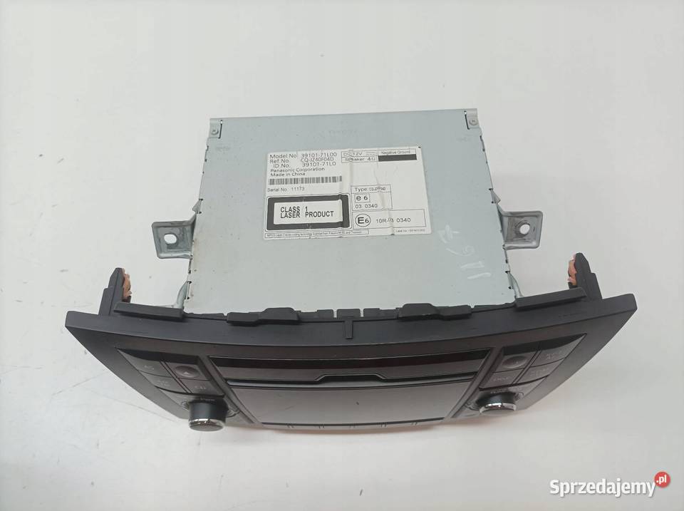 RADIO MK7 3910171L00 Suzuki Swift V 20102017