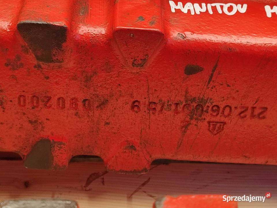 Obudowa osi napędowej 212 06 003 71 9 MANITOU Wilkowo
