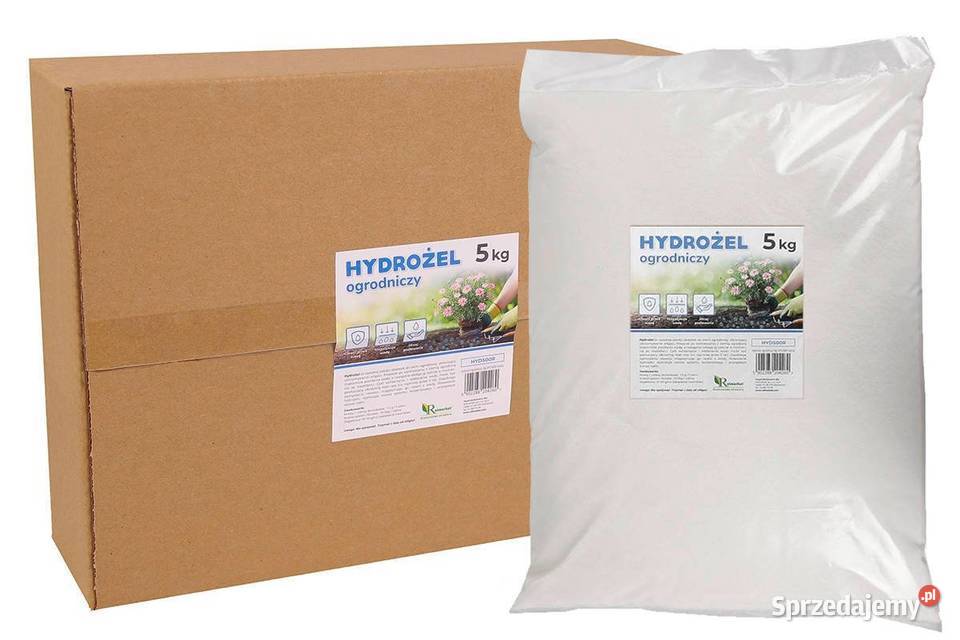 Hydrożel Ogrodniczy 5kg NA SUSZĘ nawadnia rośliny