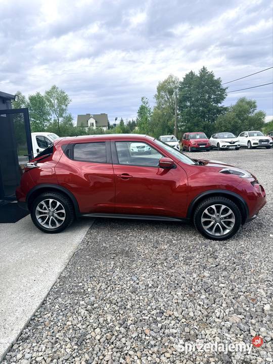 Nissan Juke Benzyna 2014r Full wersja isofix lubelskie Tomaszów Lubelski