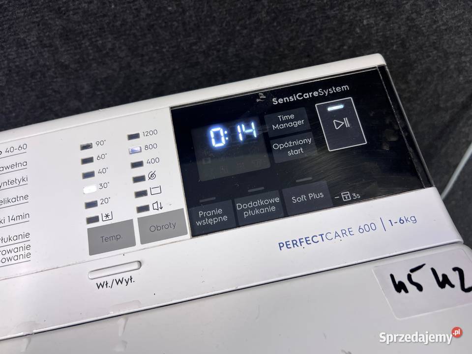 Pralka Electrolux EW6TN4261P 1200 obrmin Sprawna Pozostałe mazowieckie Warszawa