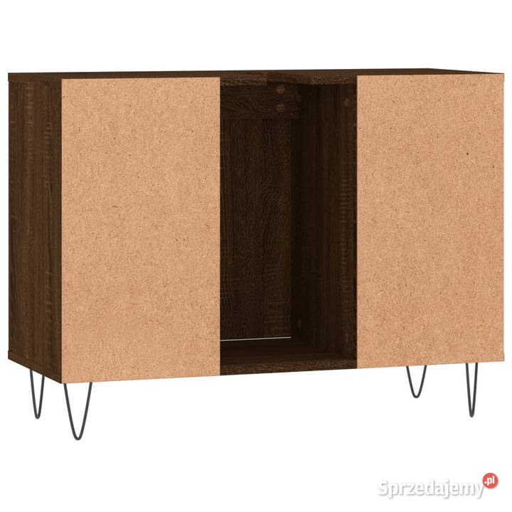 Szafka łazienkowa brązowy dąb 80x33x60 WM831635 Warszawa