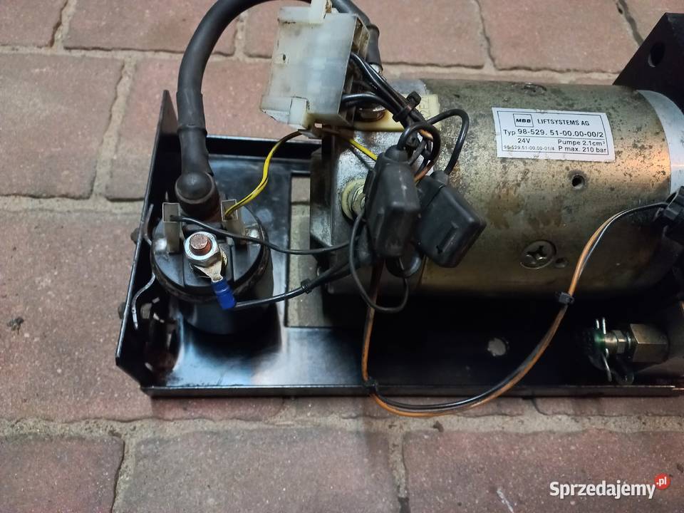 Pompa silnik 24V agregat hydrauliczny winda Mbb Przykona sprzedam