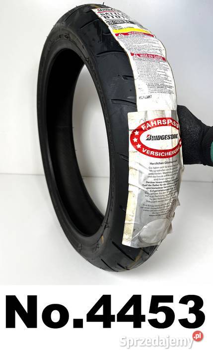 4453 Opona motocyklowa BRIDGESTONE BATTLAX W do 270 km/h Łobżenica