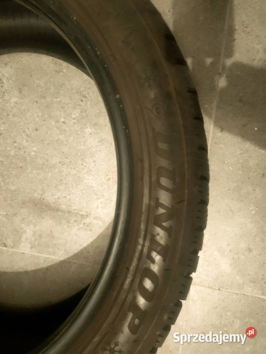 komplet 4 używanych opon zimowych Dunlop Winter wielkopolskie Leszno sprzedam