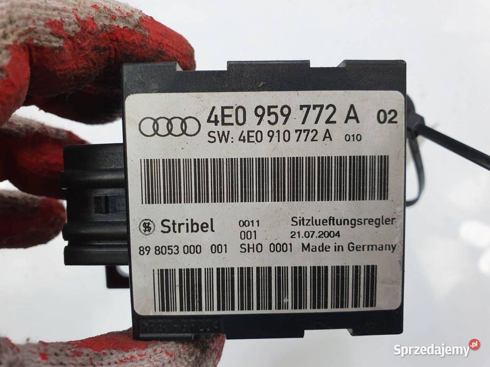 MODUŁ AUDI A8 D3 4E0959772A Lipno