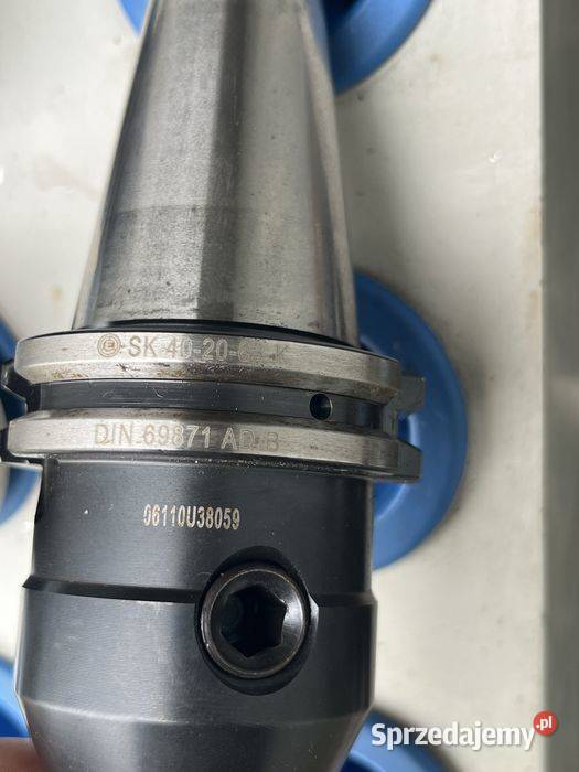 Uchwyt Oprawki frezarskie SK40 20 DIN 69871 63 wielkopolskie Tuliszków sprzedam
