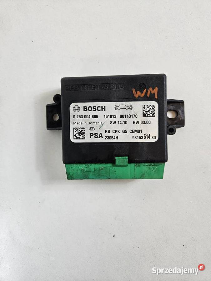 PEUGEOT 308 T9 MODUŁ PARKOWANIA PDC 9815361480