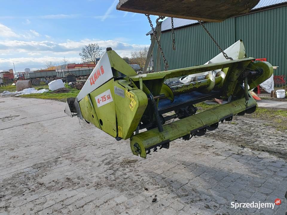 Przystawka Heder claas 475SL dominator lexion Mińsk Mazowiecki sprzedam