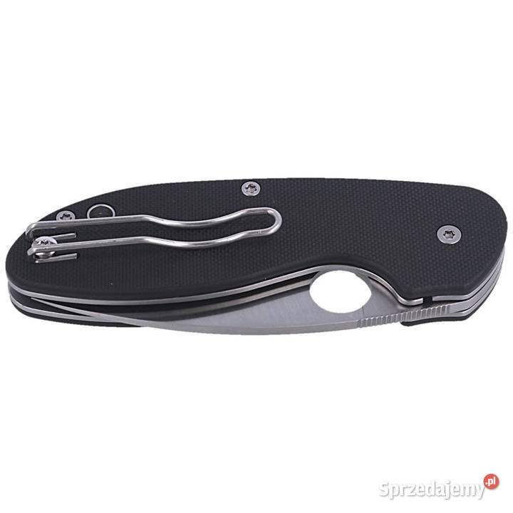 Nóż składany Spyderco Efficient G10 Black Plain Warszawa