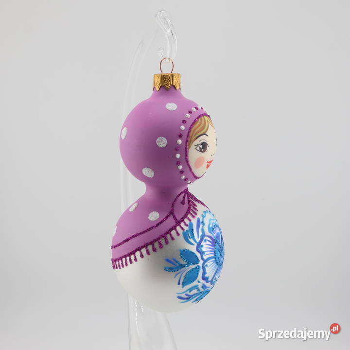 Szklane bombki choinkowe LALECZKI MATRIOSZKI Warszawa