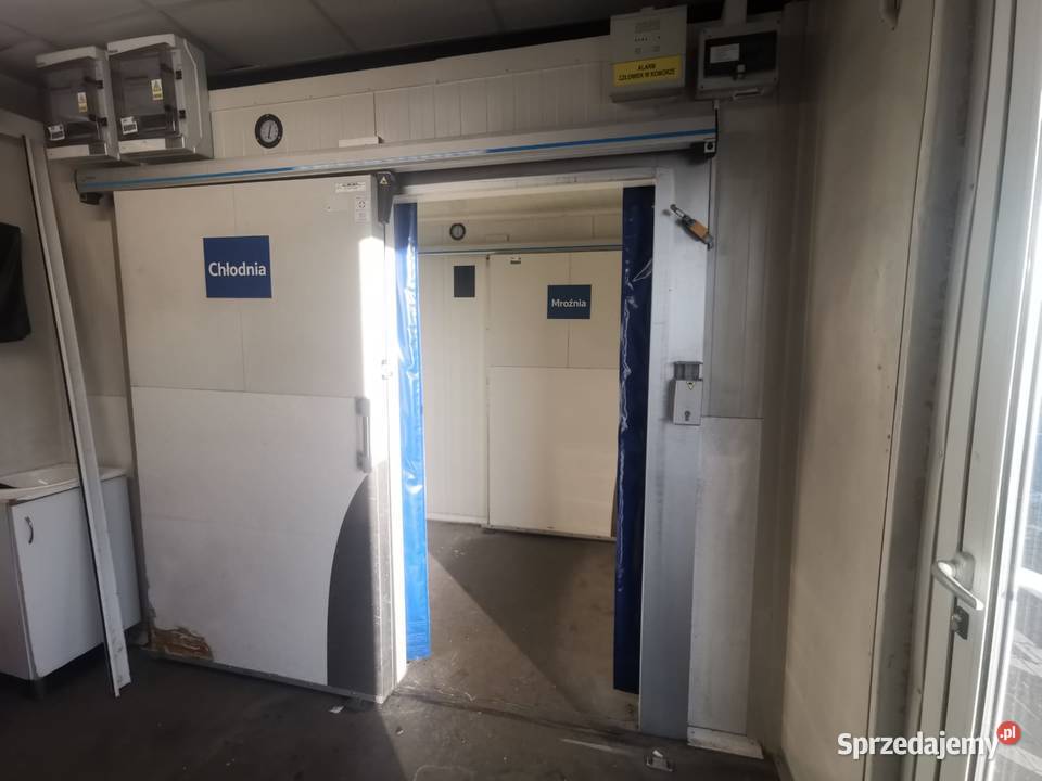 Chłodnia mroźniczo chłodnicza agregat Emerson Pszczyna