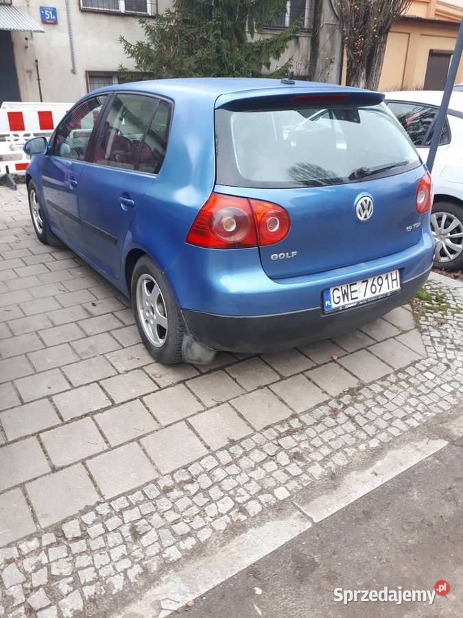 Vw golf V 19 tdi stan przegląd OC Łódź