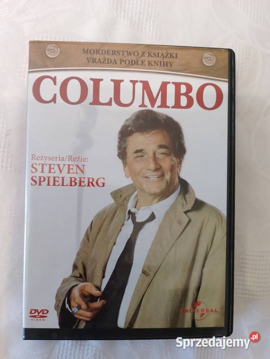 Film DVD video COLUMBO Morderstwo z książki odc 1 płyta Oborniki