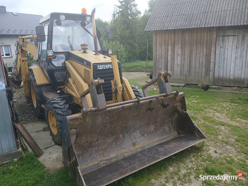 Sprzedam koparko ładowarkę Cat 428b Rok produkcji 1995 podkarpackie Hołuczków