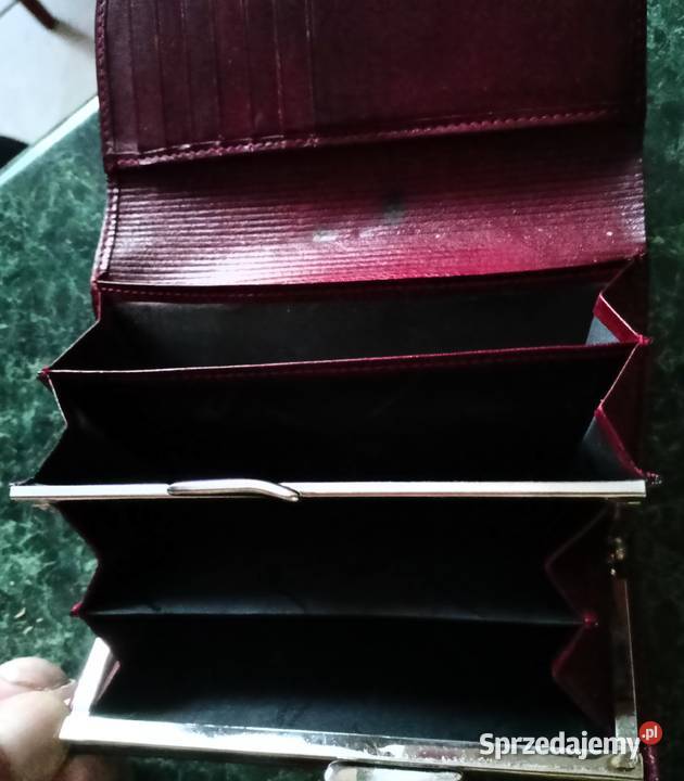 Portfel damski skórzany portmonetka Tarnobrzeg