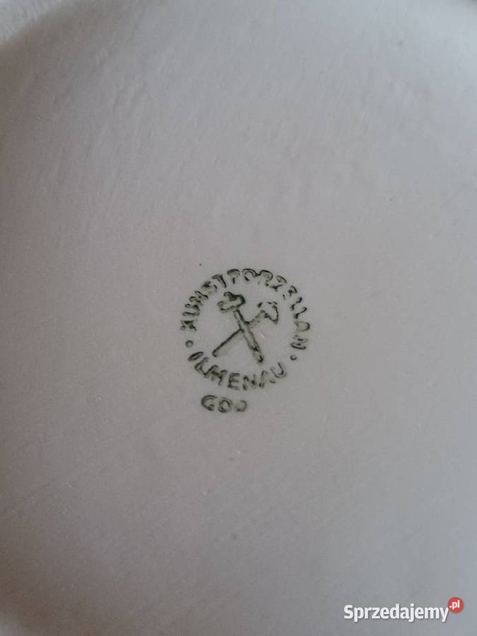 vintage biała porcelana