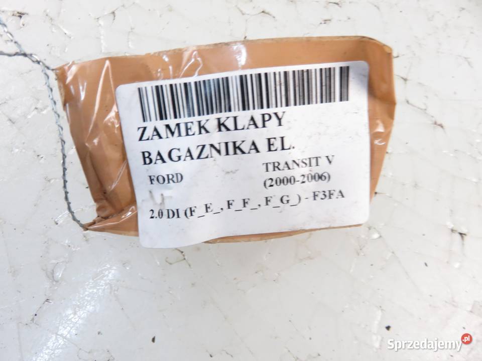 ZAMEK KLAPY FORD TRANSIT V 2000 YC15V43288FL sprzedam