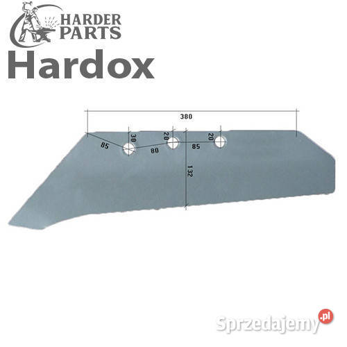 Lemiesz 300hektarów HARDOX 50590L części do Suwałki