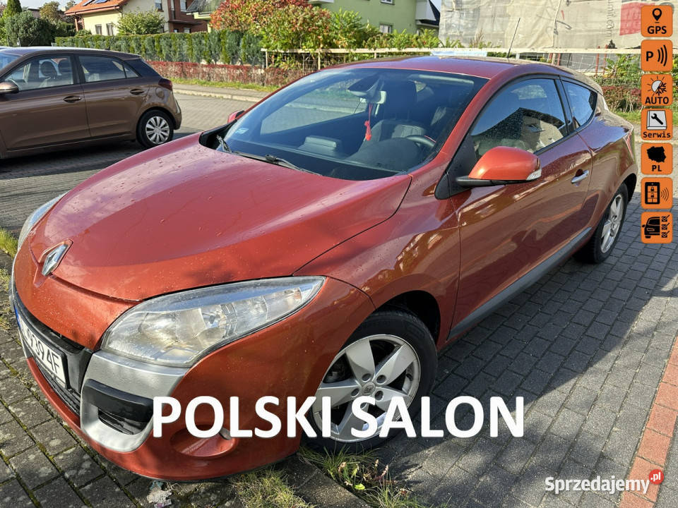 Renault Megane Coupe polski salon klimatronik czujnik deszczu Wejherowo