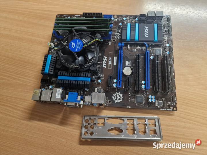 Płyta główna MSI B85G43 I5 4460 16GB Ram Kielce