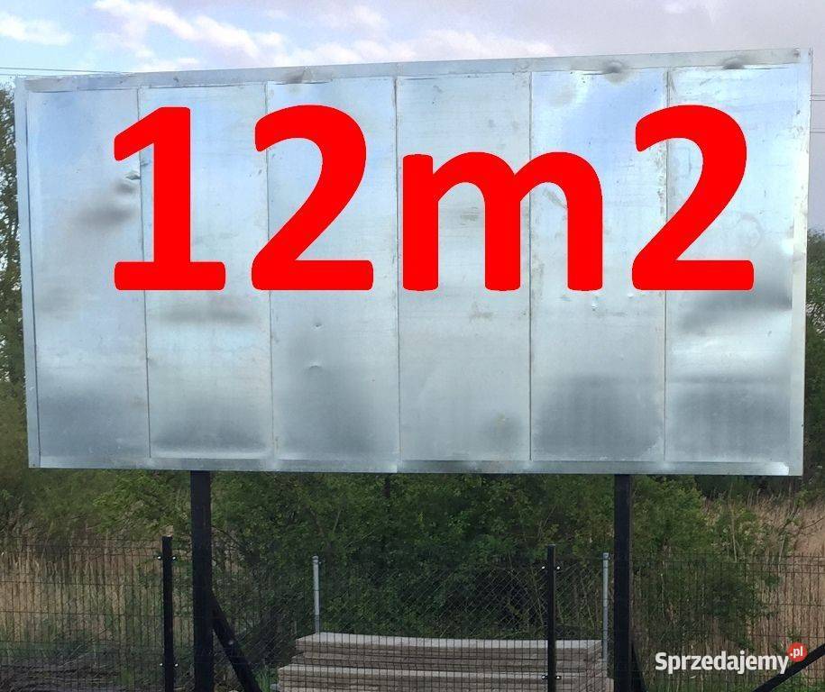 Sprzedam billboard reklamowy 12 m Jarocin woj