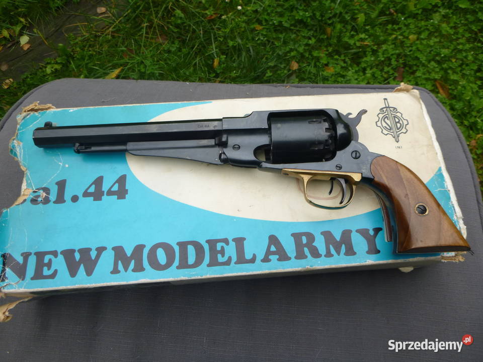 REWOLWER REMINGTON SANTA BARBARA MODEL ARMY 44 8 Militaria śląskie Bielsko-Biała