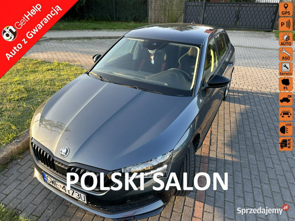 koda Scala Polski salonMocny szary Wejherowo