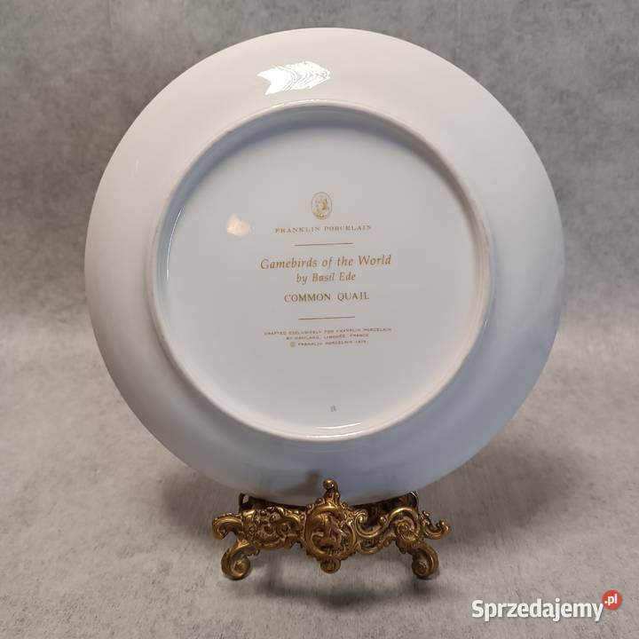LIMOGES Przepiórka zwyczajna Francja Warszawa
