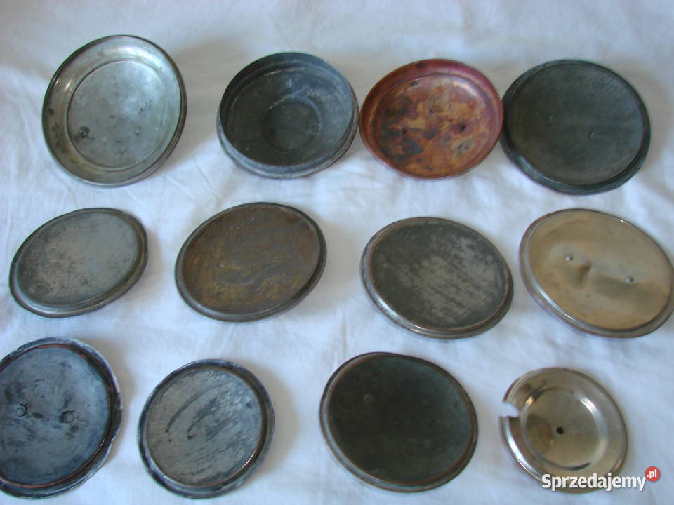 stare miedziane pokrywki Pruszcz Gdański sprzedam