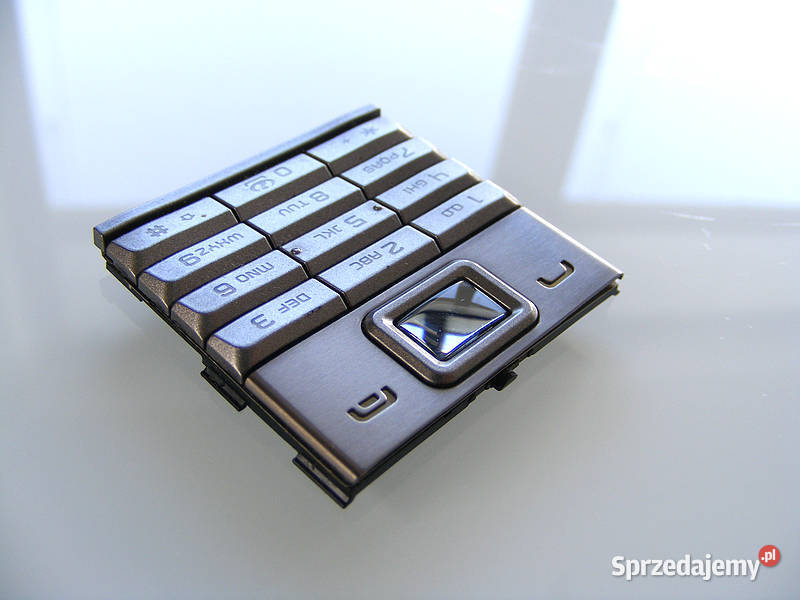 Klawiatura Nokia 8800 Sirocco Silver łódzkie Łódź sprzedam