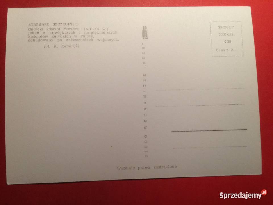 784 Widokówka Stargard Szczeciński Szczecin