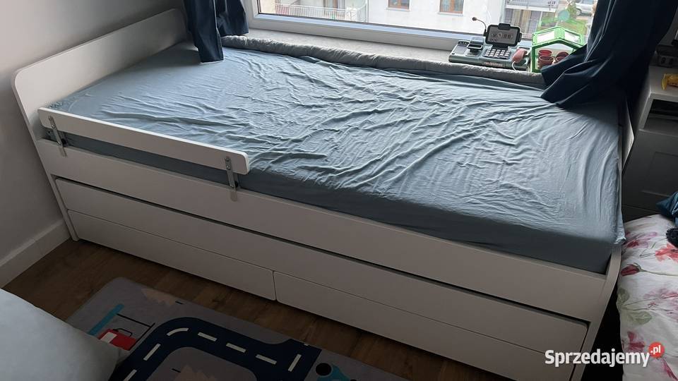 Łóżko Ikea SLKT komplet 2 materace 3 barierki wielkopolskie Poznań