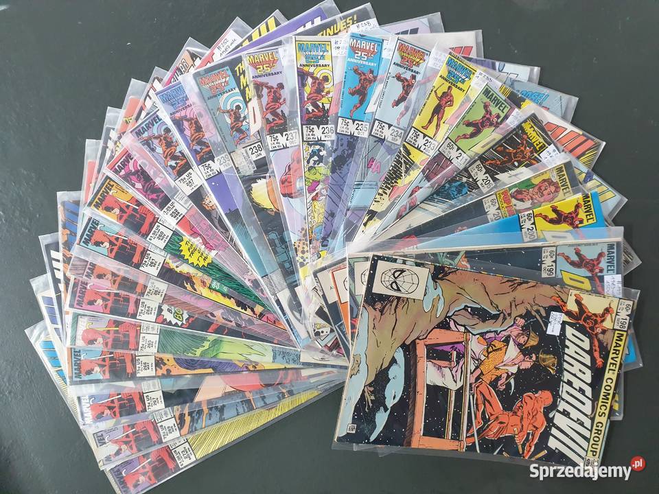 Daredevil kolekcja 24 komiksów Marvel USA Gdynia