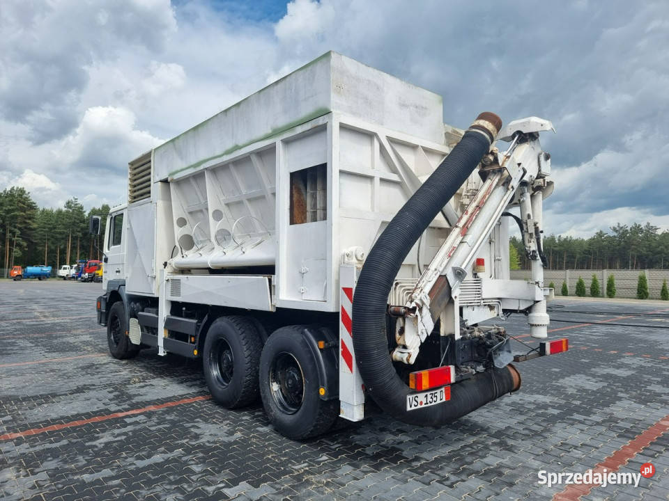 MAN MTS odkurzacz koparka ssąca substancje Motoryzacja