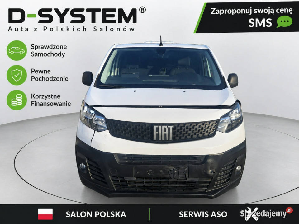 Fiat Scudo 23r LONG Furgon fvat Chłodnia uszkodzony Białystok