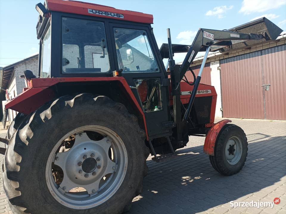 Ursus 4512 z turem Maszyny rolnicze Antoniówka Świerżowska