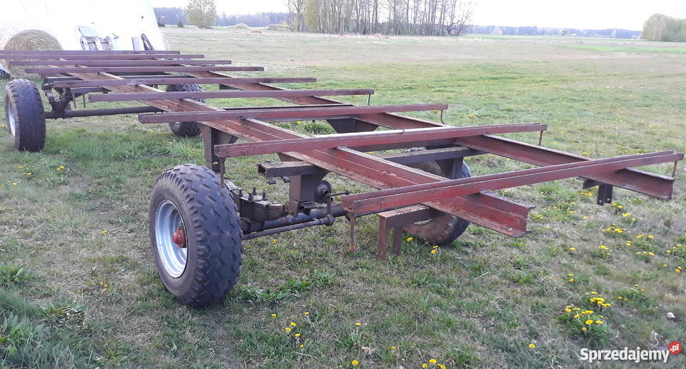Dłużyca laweta barakowóz do bel Maszyny rolnicze