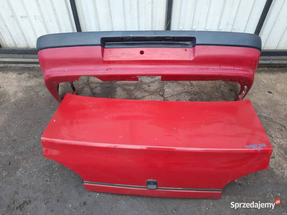 PEUGEOT 306 SEDAN KLAPA BAGAŻNIKA osobowe Włoszczowa