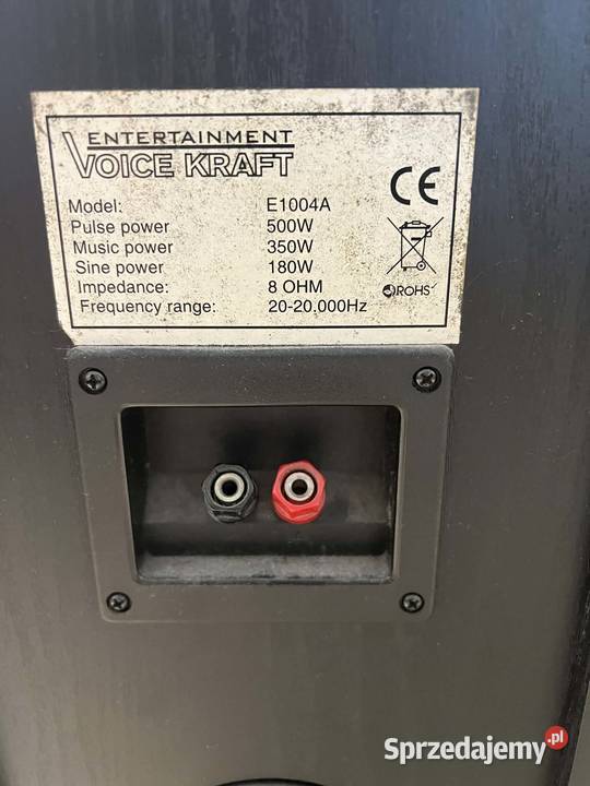 Kolumny Voice Kraft E1004A Gliwice