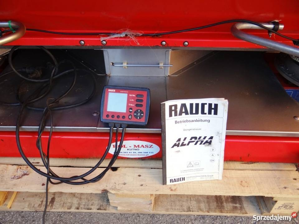 Rozsiewacz nawozu RAUCH AXERA M 1102 38m 25t Drzewoszki Wielkie sprzedam