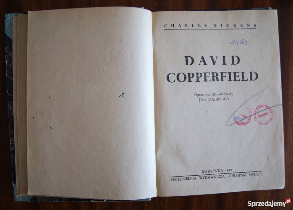 Karol Dickens David Copperfield 1949 Parczew
