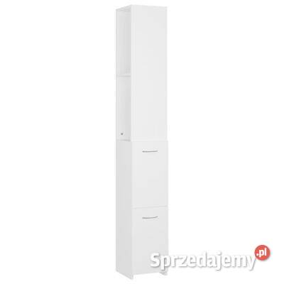 Szafka łazienkowa biała 25x265x170 materiał Łazienkowe Warszawa