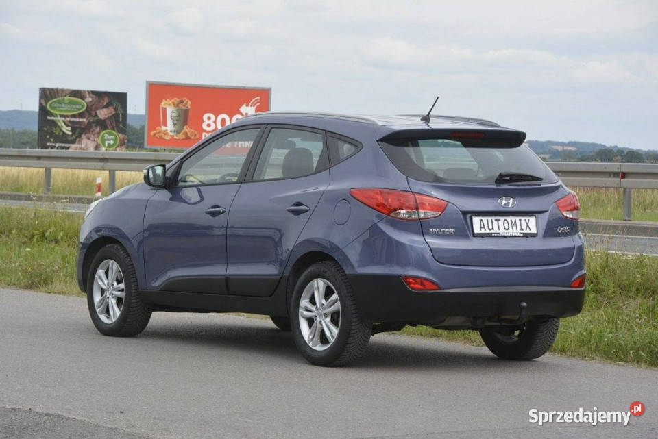 Hyundai ix35 17CRDI gwarancja przebiegu serwisie czujnik zmierzchu Sędziszów Małopolski