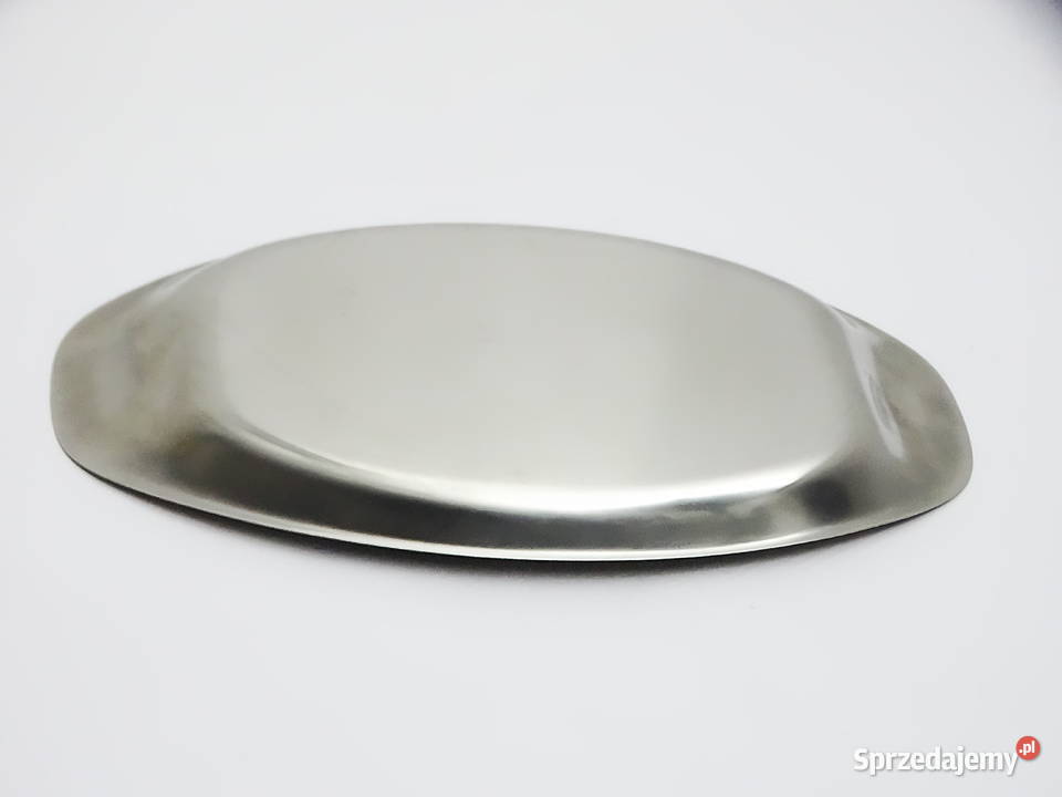 Taca stalowa owalna stal nierdzewna 37 20 391 g