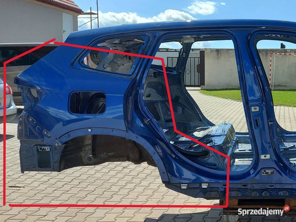 BMW iX1 X1 U11 Błotnik ćwiartka podłużnica tył