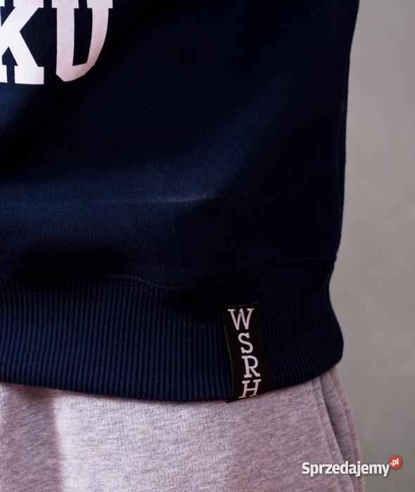Bluza WSRH Uniwersytet Wrzasku Granat L lubelskie Kraśnik sprzedam
